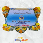 papan selamat sukses Bintang Florist Jombang