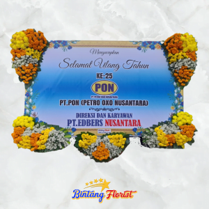 papan selamat sukses Bintang Florist Jombang