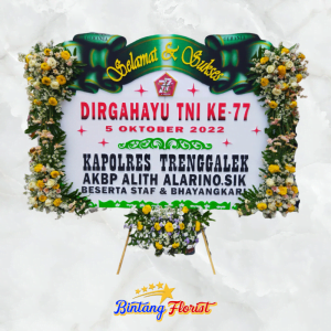 papan selamat sukses Bintang FLorist Jombang