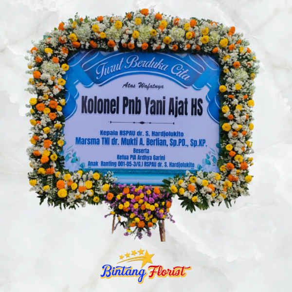 papan bunga duka cita Bintang Florist Jombang