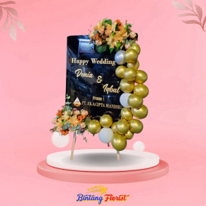 Bunga Papan Balon Bintang Florist Jombang