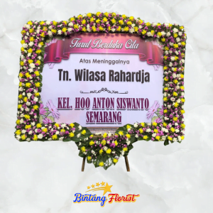 papan bunga duka cita Bintang Florist Jombang