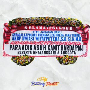 Papan bunga sukses Bintang Florist Jombang
