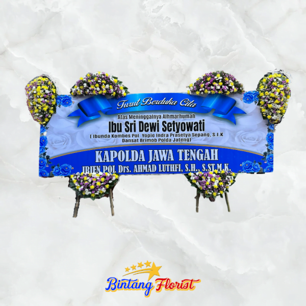 papan bunga duka cita Bintang Florist Jombang