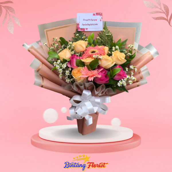 Hand Buket buga Bintang Florist Jombang