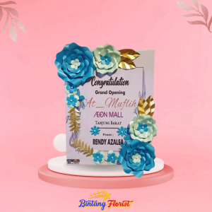 Papan Bunga Kertas Bintang Florist Jombang