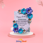 Papan bunga kertas Bintang Florist Jombang