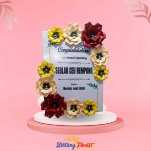 Papan Bunga Kertas Bintang Florist Jombang