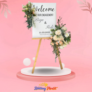 papan bunga indoor bintang florist jombang