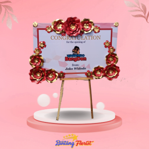 Papan Bunga Kertas Bintang Florist Jombang