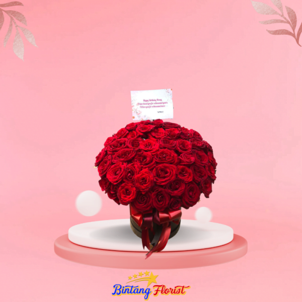 bunga box Bintang Florist Jombang