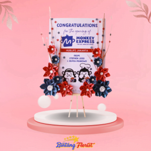 Papan Bunga Kertas Bintang Florist Jombang