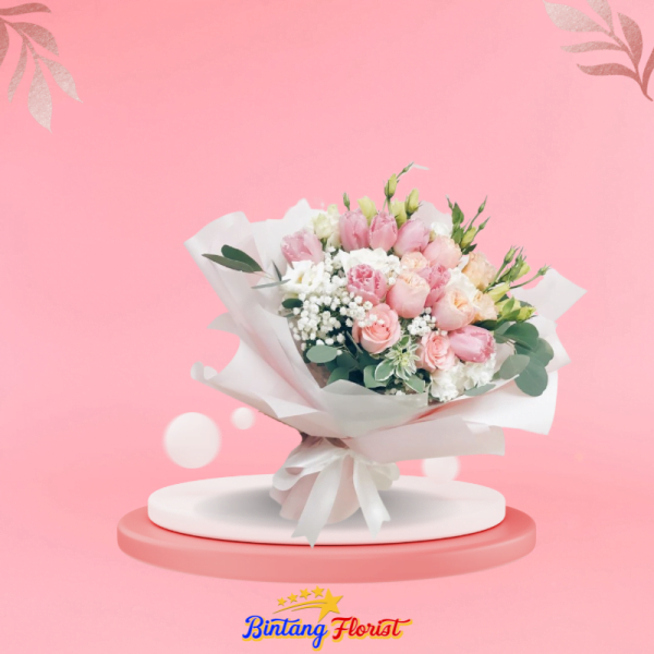 Hand Buket Bunga Bintang Florist Jombang