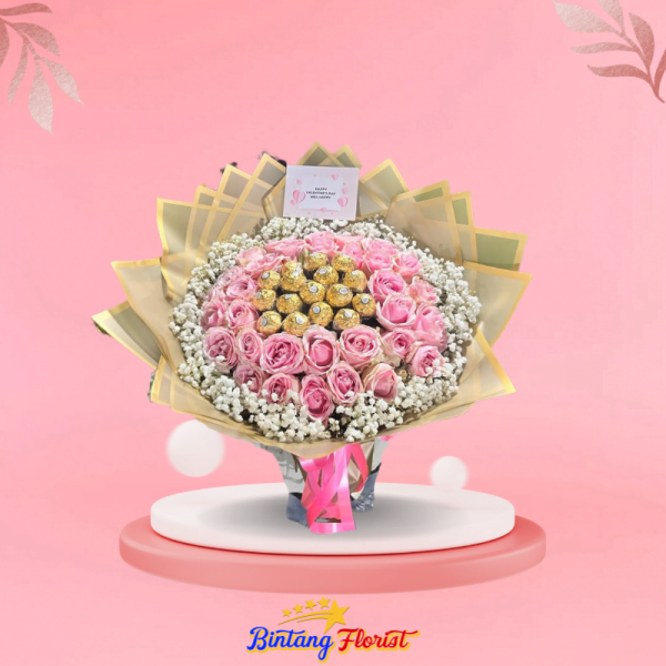 Hand Buket Bunga Bintang Florist Jombang