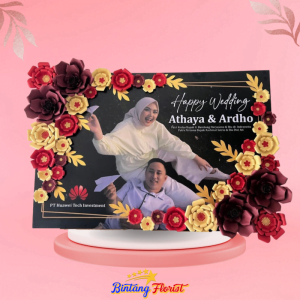 Papan Bunga Kertas Bintang Florist Jombang