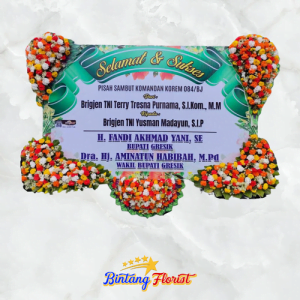 Papan bunga sukses Bintang Florist Jombang