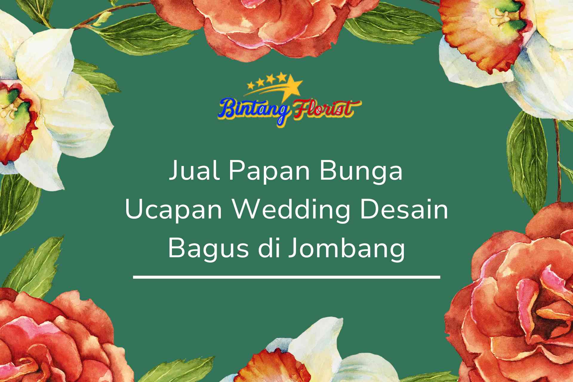 Jual Papan Bunga Ucapan Wedding Desain Bagus Jombang